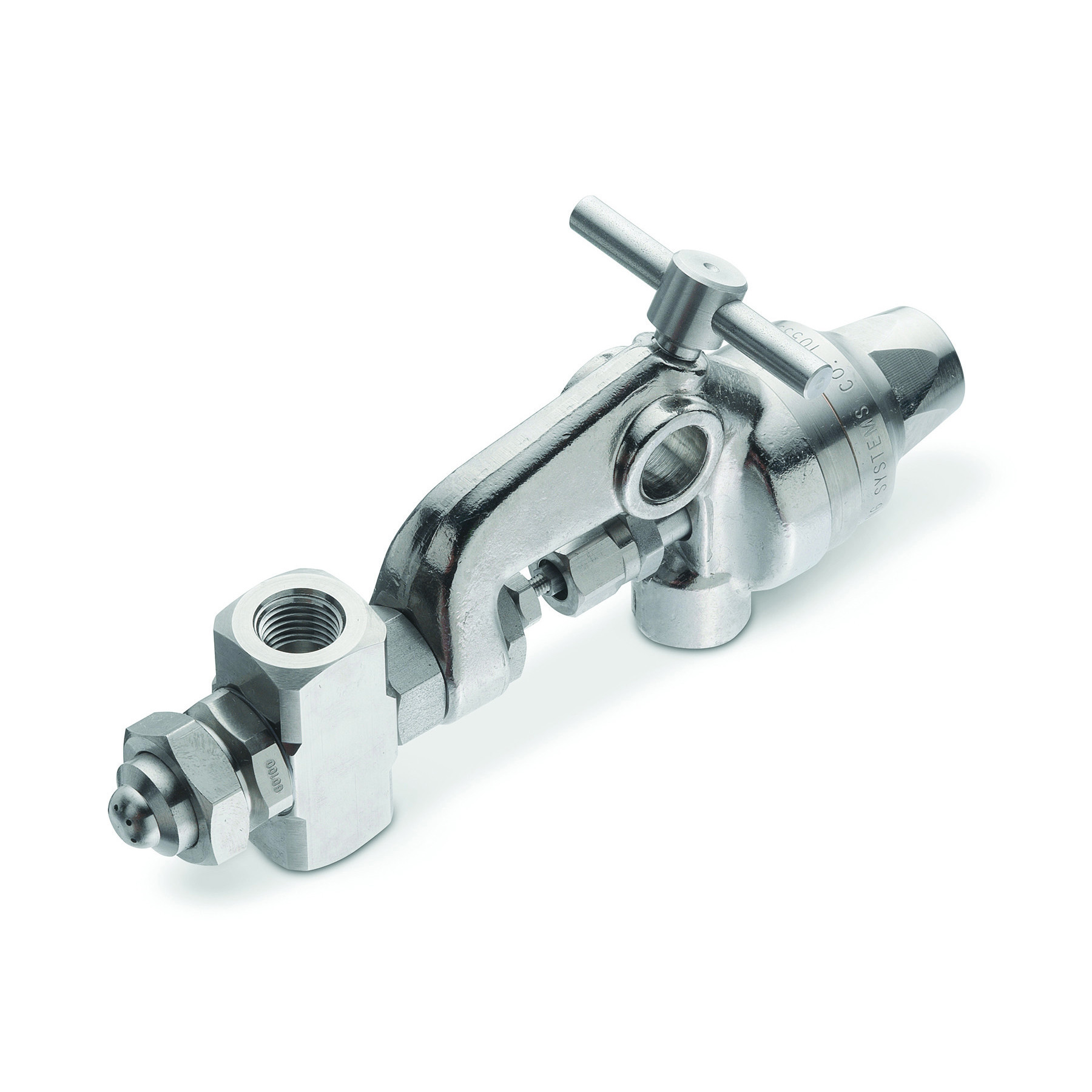 Air-Actuated Air Atomizing Nozzle with 1/8